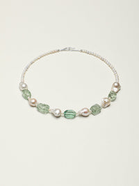 Layering Necklaces with Natural Stones