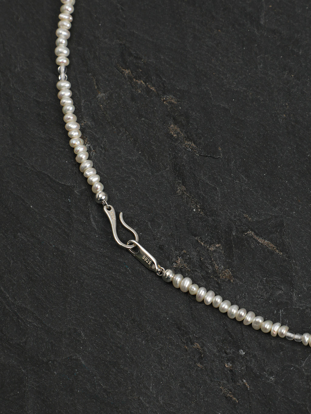 Crystal Cascade — Pearl & Blue Topaz Necklace