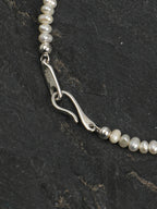 Crystal Cascade — Pearl & Blue Topaz Bracelet