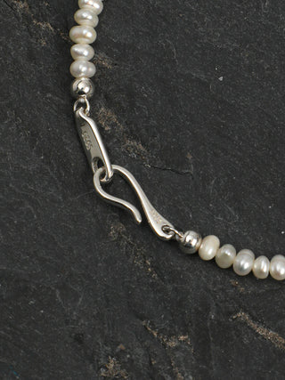Crystal Cascade — Pearl & Blue Topaz Bracelet